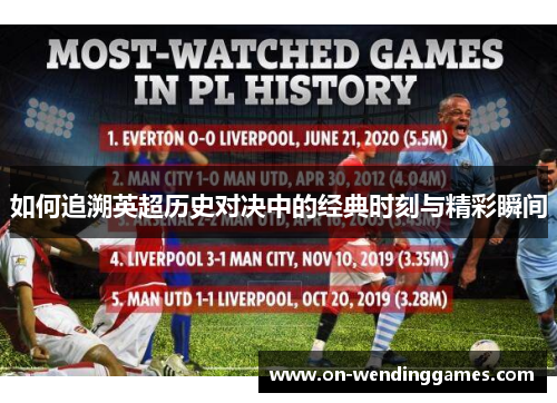 如何追溯英超历史对决中的经典时刻与精彩瞬间