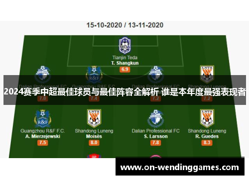 2024赛季中超最佳球员与最佳阵容全解析 谁是本年度最强表现者